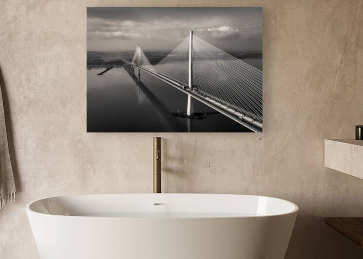 The Queensferry Crossing by Dave Bowman