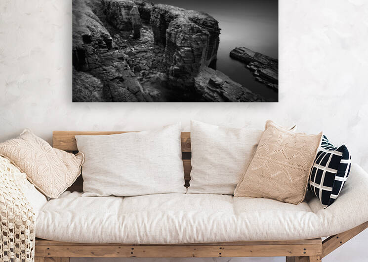 Castle Sinclair Girnigoe by Dave Bowman