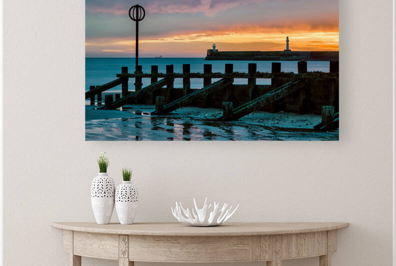 Aberdeen Harbour Sunrise by Dave Bowman