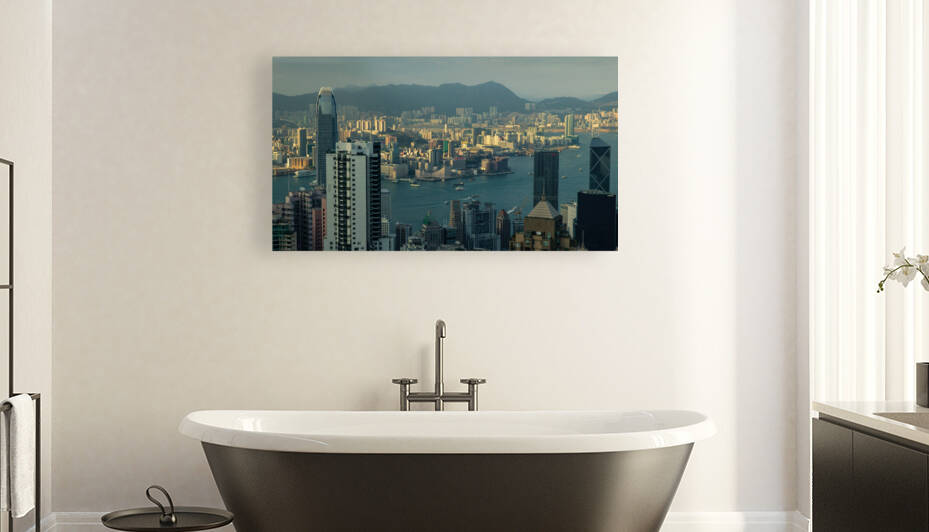 Last Light in Hong Kong by Dave Bowman