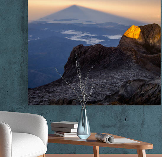 Mount Kinabalu Sunrise by Dave Bowman