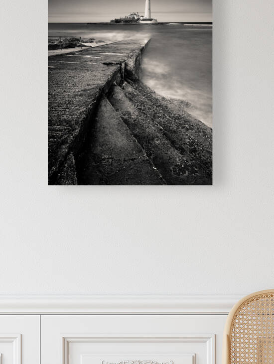 Path to St Marys Lighthouse by Dave Bowman